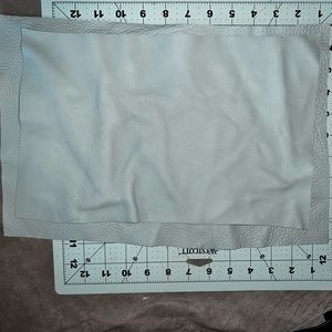 Seafoam Green Leather Pieces